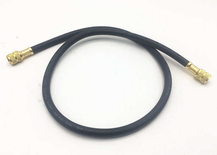 5mm warna hitam pendingin pendingin selang pengisian, freon pengisian selang