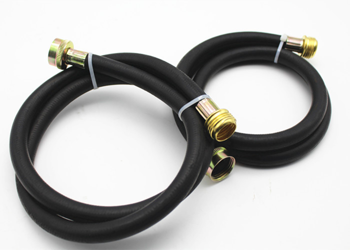 Selang Air Karet Serat Polyester Tarik Tinggi 6ft Dengan Fitting 3 4 Wanita Dan Pria