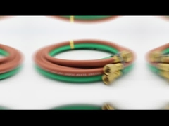 Selang Las Kembar Kelas T Tahan Api Passion ID 1/4'' W.P 300Psi untuk Oxy/bahan bakar