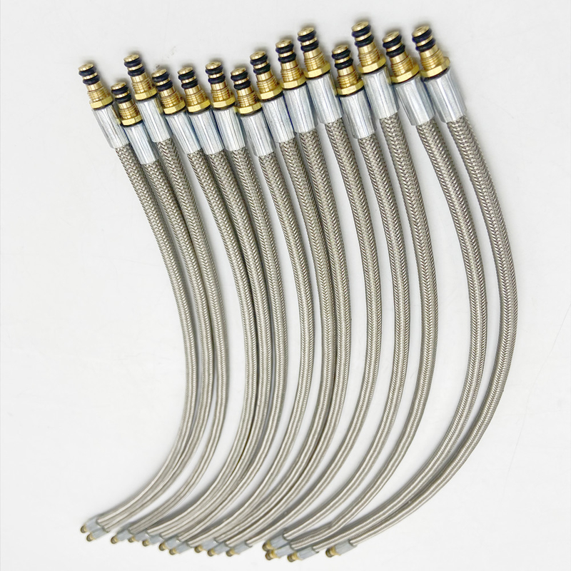 Selang LPG Stainless Steel Wire Braided Dengan Fittings