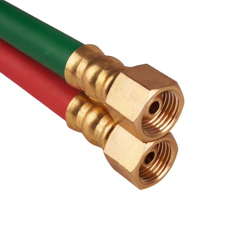 Resistensi Penuaan 1/4'x50FT tahan haus Kelas R Oxy/Acet Twin Welding Hose Assembly