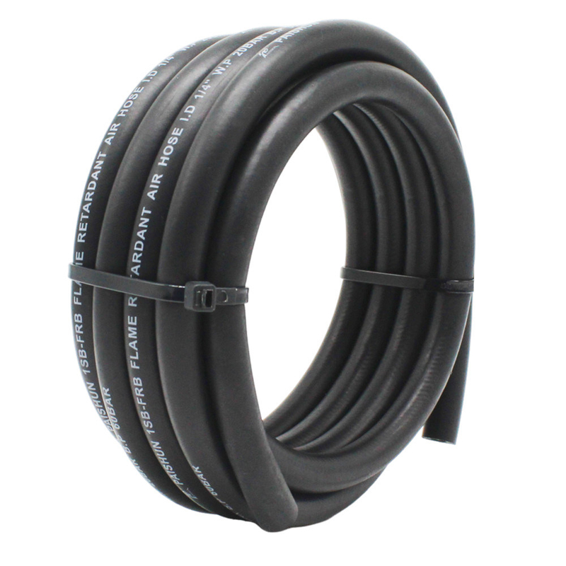 3/8' tahan api bernapas udara EPDM karet selang 300psi untuk pernapasan manusia
