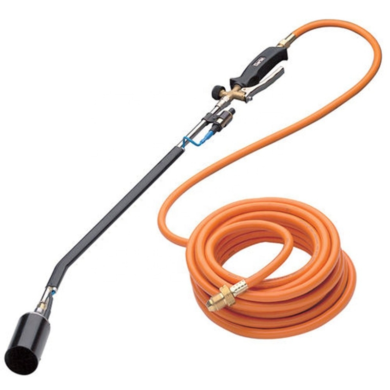 Fleksibel Oranyeu 50ft / 100ft resistant Wear W. P 20bar 10mm Oranyeu LPG Gas Selang
