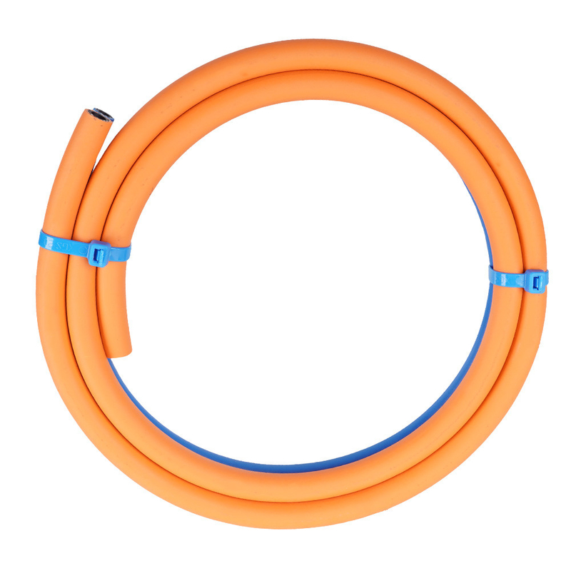 Kelas T tahan aus Reducer Selang Las Kembar Oranyeu 3/8 '' Biru 1/4 '