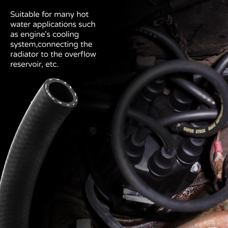 Ketahanan suhu 3/4 'radiator pendingin pemanas air EPDM karet selang/tabung/pipa
