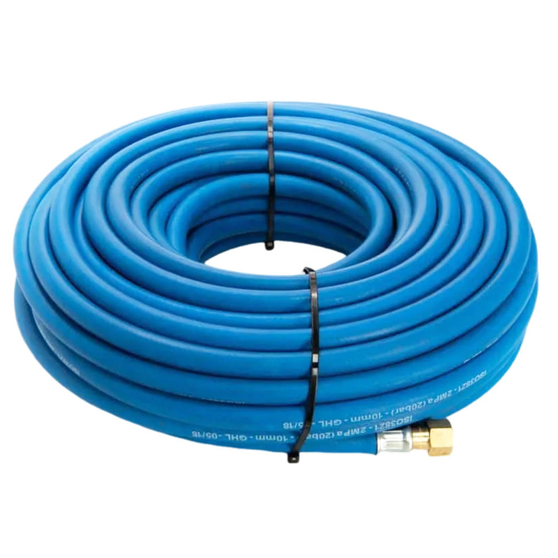 Premium Quality Blue 8mm 100ft Oxygence Single Hose untuk Pengelasan Gas dan Aplikasi Pemotongan