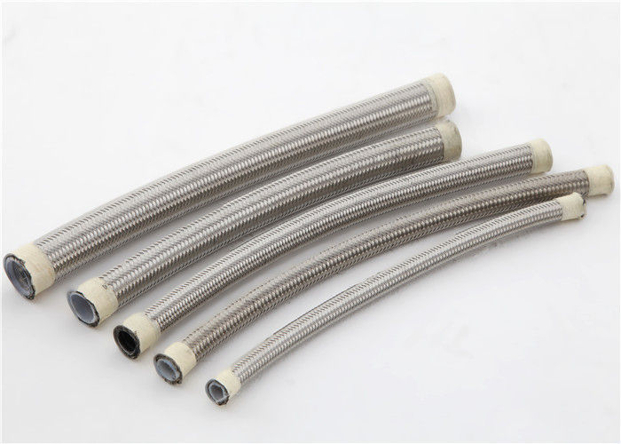 CLWB DN19 PTFE Convoluted Hose dengan 304 Stainless Steel Over Braided