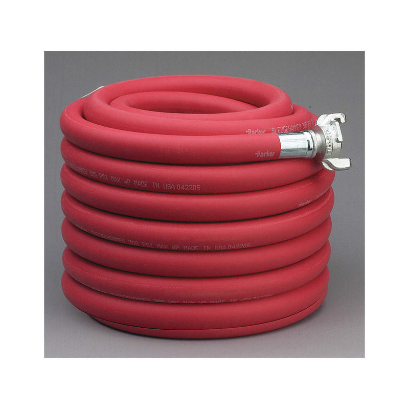 50/100 Meters1 Inch Pabrik Merah awet Anti-penuaan Multi Ply EPDM Air Jackhammer Hose Compound Compressor Electric Drill
