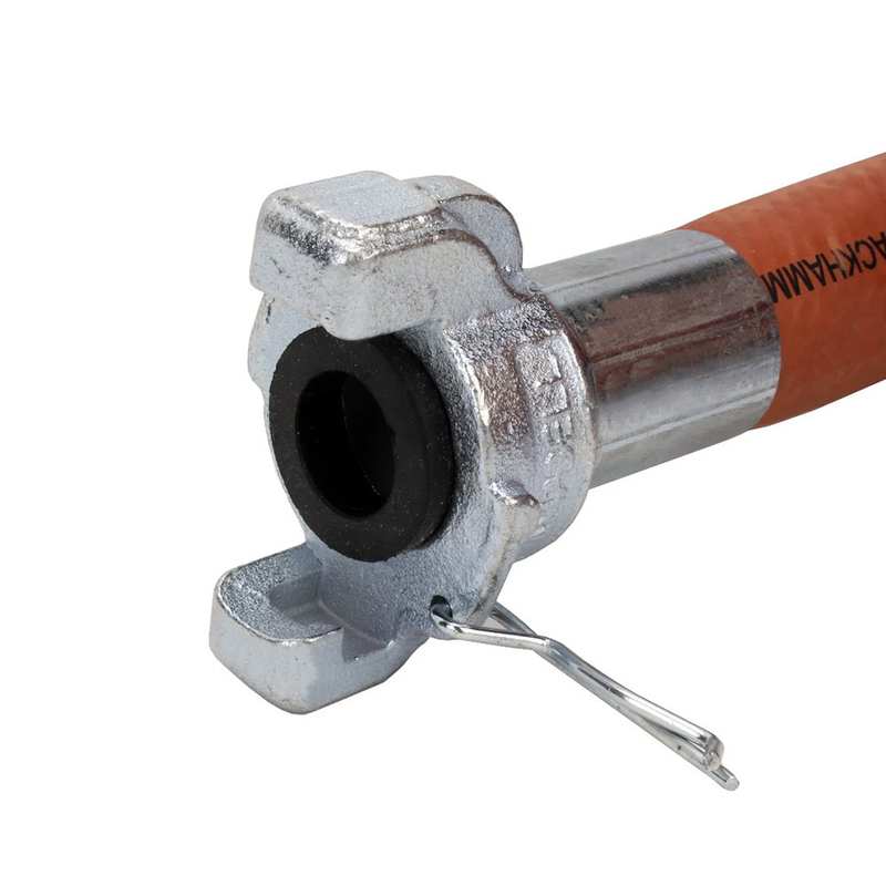 3/4 Inch Pabrik Merah Kuning Anti-penuaan Fleksibel Multi Ply EPDM Air Jackhammer Kompresor Listrik Bor Selang Karet