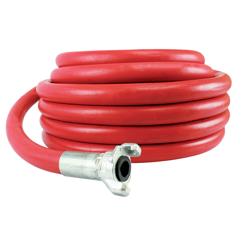 3/4 Inch Pabrik Merah Kuning Anti-penuaan Fleksibel Multi Ply EPDM Air Jackhammer Kompresor Listrik Bor Selang Karet