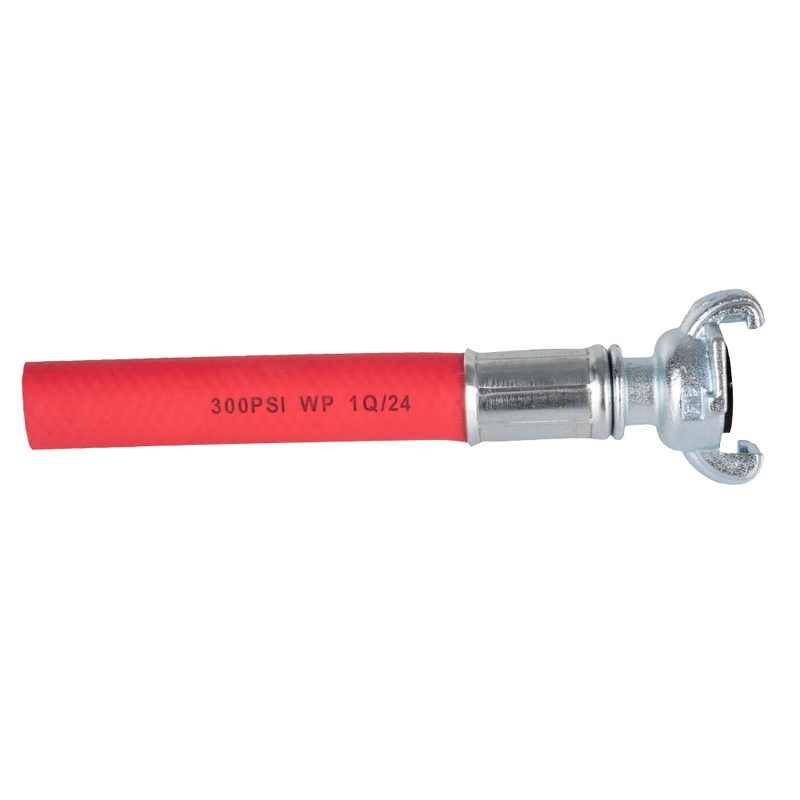 3/4 Inch Pabrik Merah Kuning Anti-penuaan Fleksibel Multi Ply EPDM Air Jackhammer Kompresor Listrik Bor Selang Karet