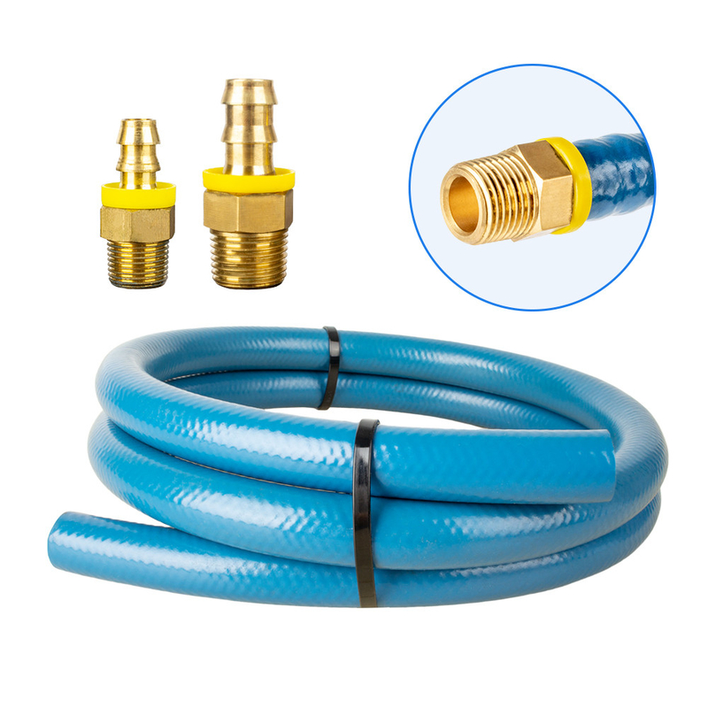 Pabrik 3/4 Inch 19 mm Multi Use Wear Resistant Quick Connect Oil Resistant Gas Tight NBR Rubber DIY Push Lock Hose