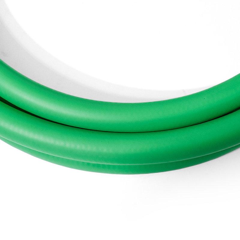 Flexible and Lightweight Water Hose, Burst 900 psi, Kink-less Hybrid Rubber Garden Hose for Backyard