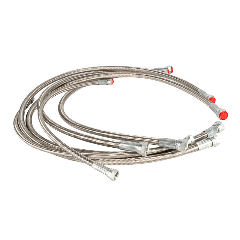 Rakitan Selang PTFE dengan Ketahanan Suhu Tinggi dan Sifat Tahan Bahan Kimia untuk Aplikasi Anti-Statis