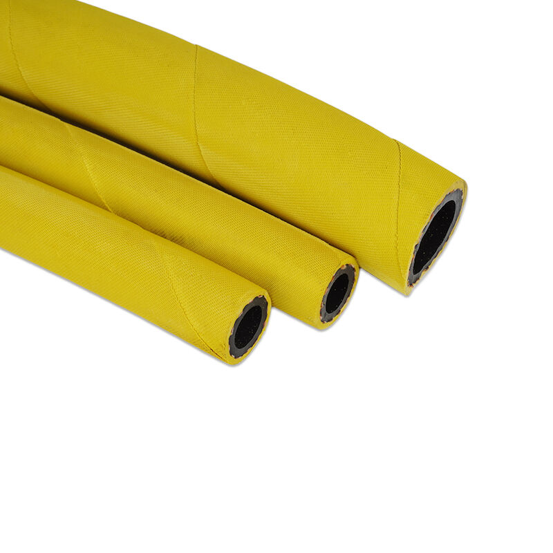 Selang Karet Multiguna Industri untuk Peralatan Pertambangan dengan Tabung Nitril Tahan Minyak dan Penguat Tekstil Kekuatan Tinggi