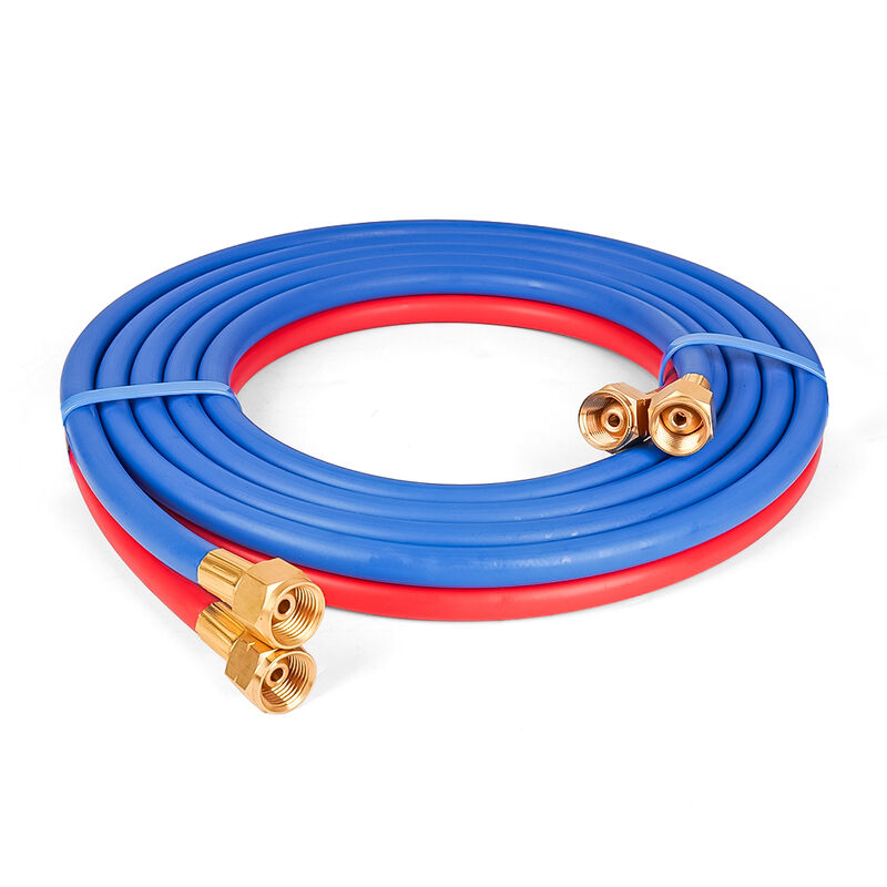 EPDM Karet Sintetis Twin Welding Hose ISO 3821 Bersertifikat untuk Oxygen Acetylene dengan Tekanan Kerja 300 psi