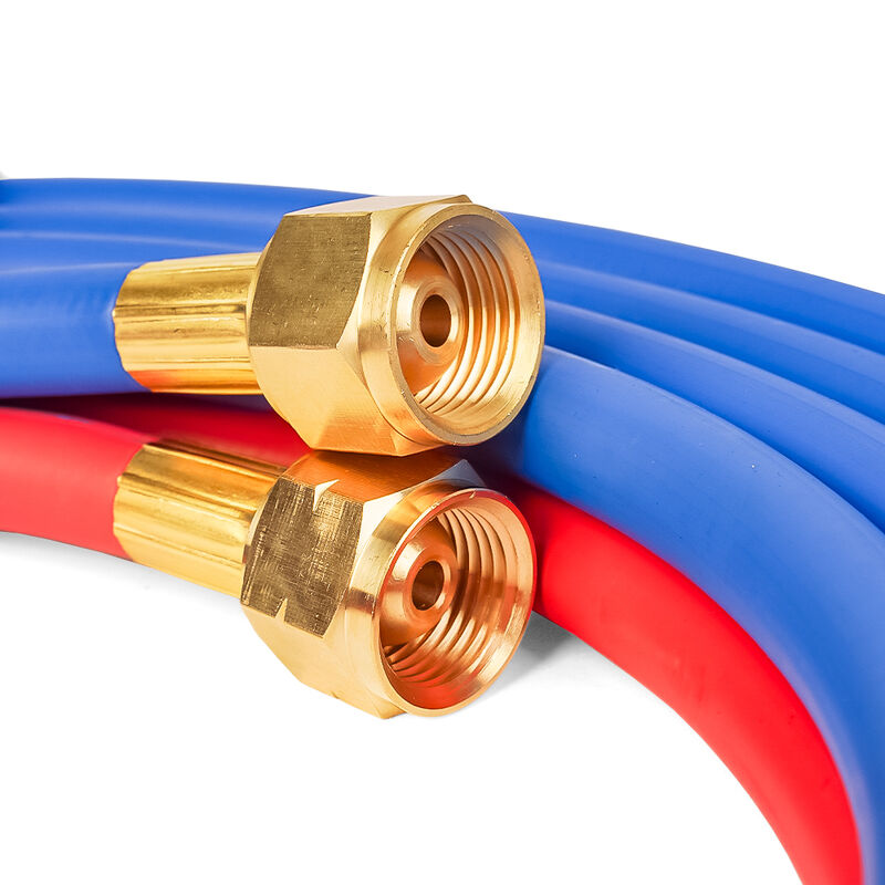 EPDM Synthetic Rubber Twin Welding Hose dengan Tekanan Kerja 300psi dan Sertifikasi ISO 3821