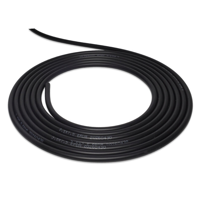 Selang Karet EPDM ID 3,5 mm untuk Sistem Washer Kaca Depan, Tahan Lama, Anti-Penuaan, Tersedia OEM