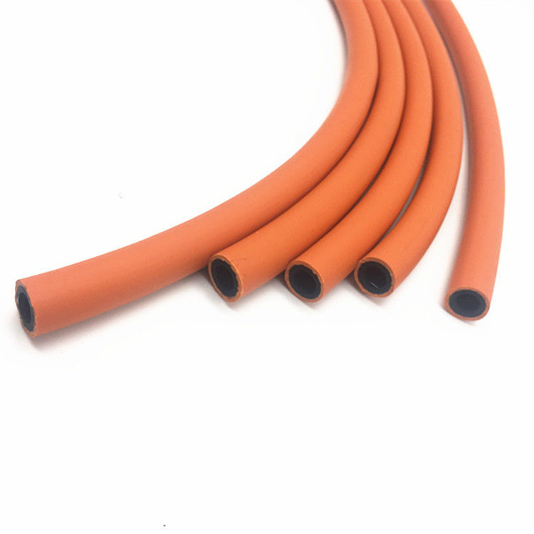 Warna oranye ID 6mm NBR Lpg Selang Gas Untuk Penggunaan Rumah Tangga dan Industri