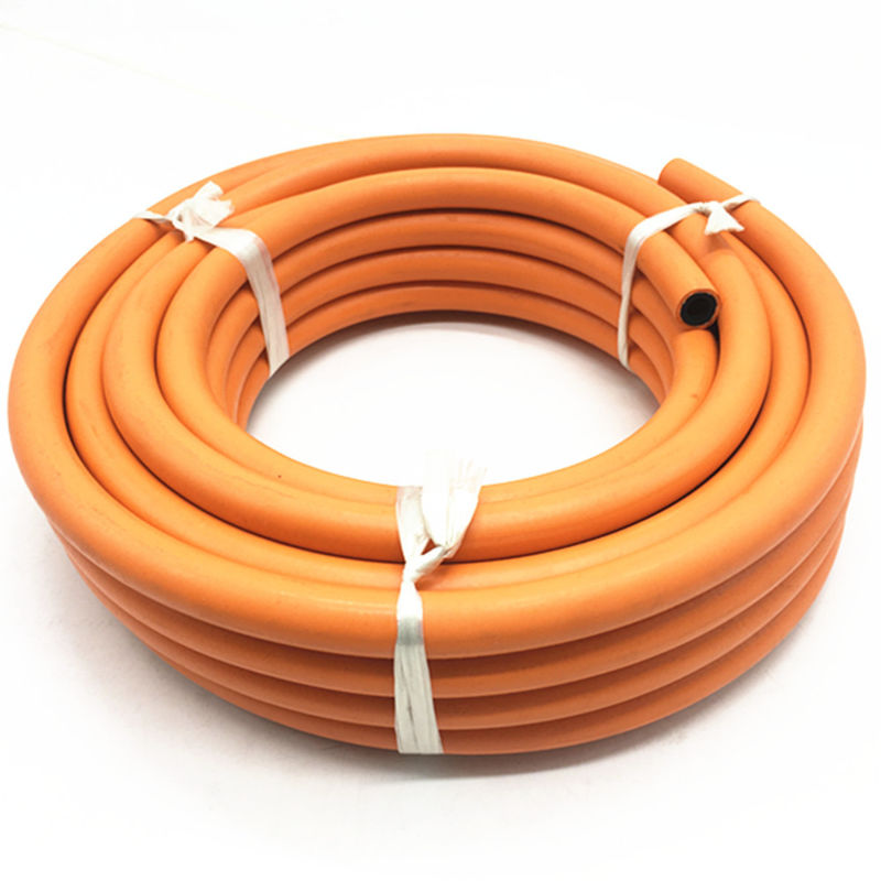 Fleksibel Oranyeu 50ft / 100ft resistant Wear W. P 20bar 10mm Oranyeu LPG Gas Selang
