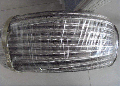 PTFE Braided Hose Anti-Antistatic Corrugated Corrugated Suhu Tinggi