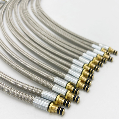 Selang LPG Stainless Steel Wire Braided Dengan Fittings