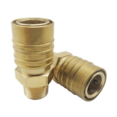 3/8 &quot;Hyd Quick Coupler Universal Type Brass Mould Quick Coupling Dengan Viton Seal